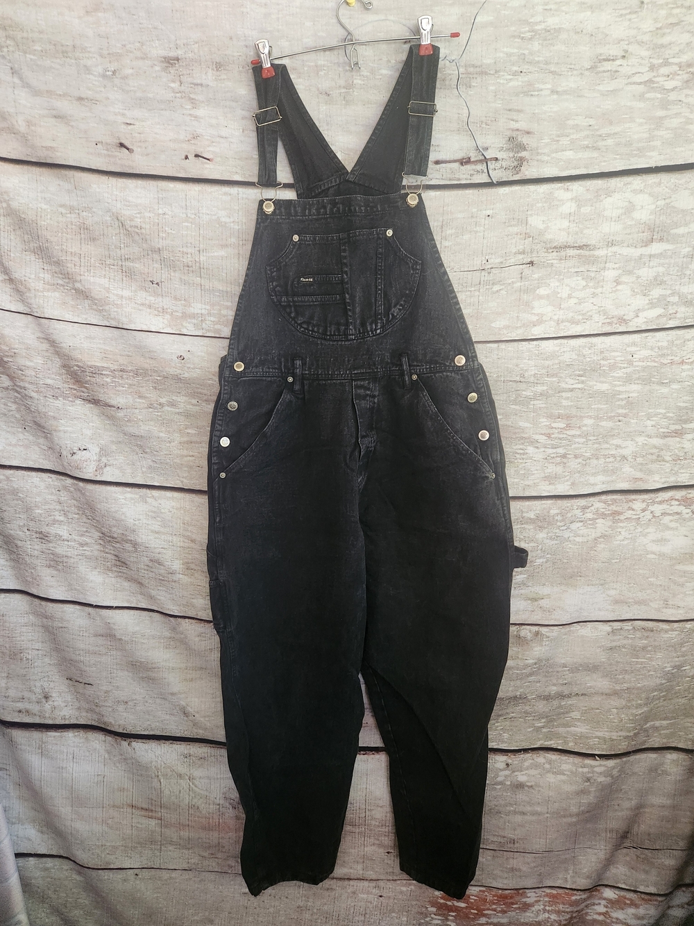 Black Denim Women’s Overalls